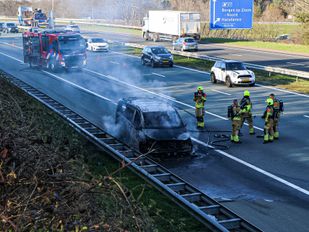 112 nieuws brandweer file snelweg a4 a58 brand brabant