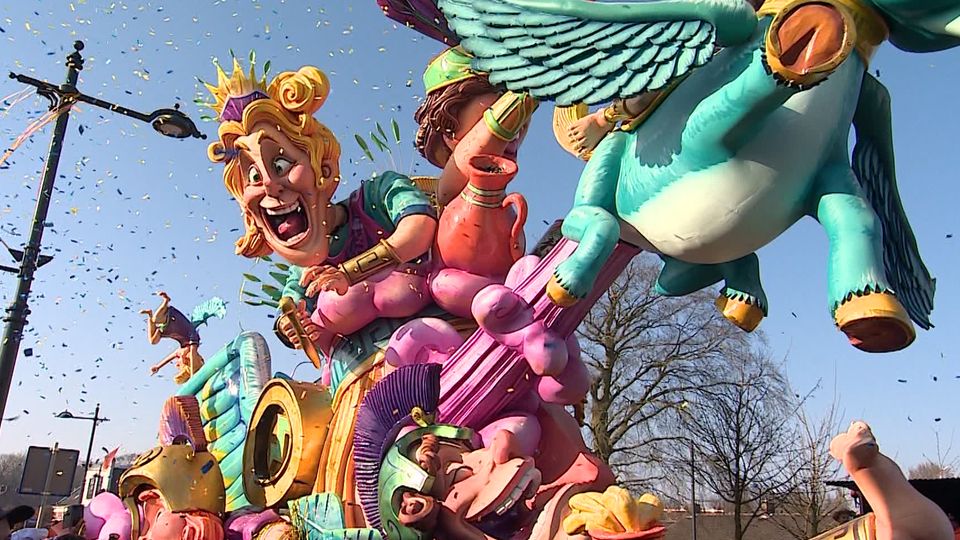 Carnaval optocht Hoeven