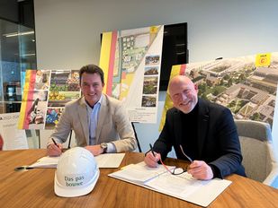 Gemeente en Alwel sluiten overeenkomst voor 337 nieuwe woningen