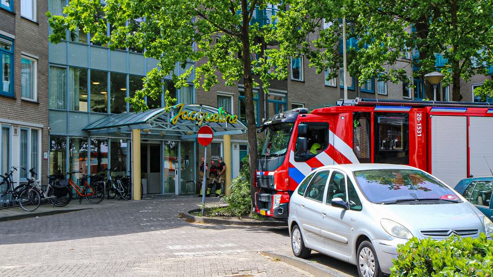 Wietlucht zorgt voor inzet hulpdiensten bij pand aan de Jupiterweg