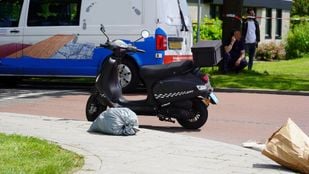 Ongeval met scooter in Zevenbergen