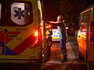fatbiker onderuit Halsteren