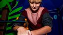 Vrolijke Bubble Roadshow leert kinderen hun handen te wassen